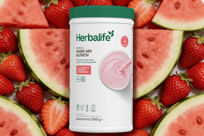 Formula 1 cu aromă de Căpșune și Pepene Roșu 550 g - Ediție Limitată