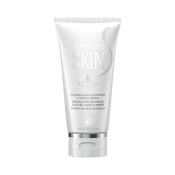 ​​Herbalife SKIN Mască purificatoare pe bază de argilă și mentă​