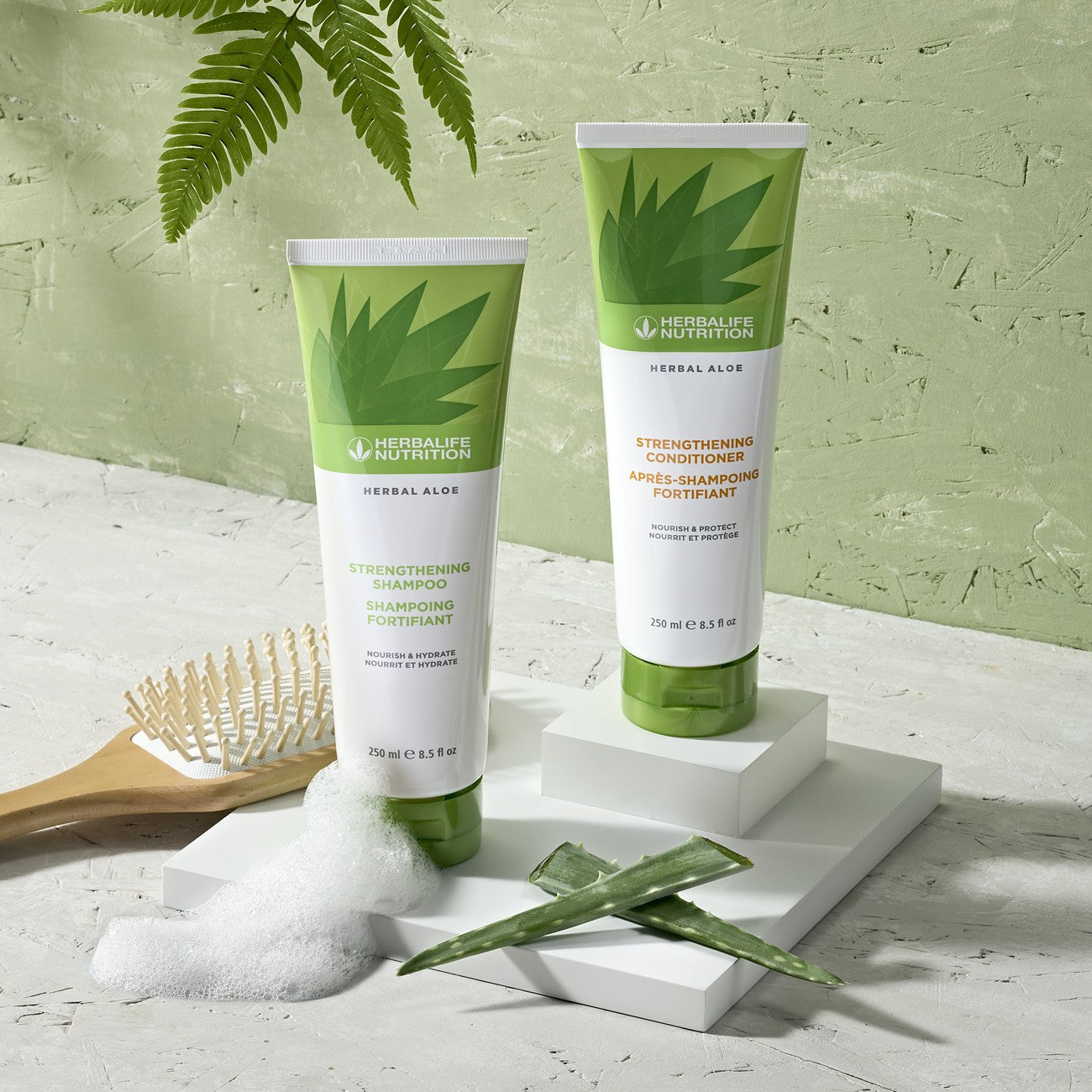 ​​Herbal Aloe Șampon pentru întărirea părului ​