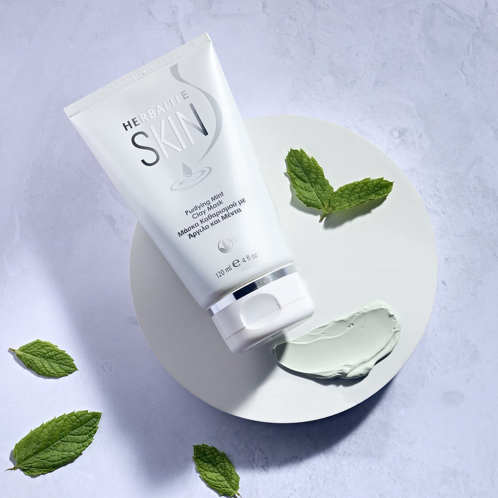 ​​Herbalife SKIN Mască purificatoare pe bază de argilă și mentă​