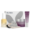 Pachet Skincare Premium (Crema Ultimate Tension + Ochi + Serum Niacinamide) + CADOU Gua Sha din jad alb